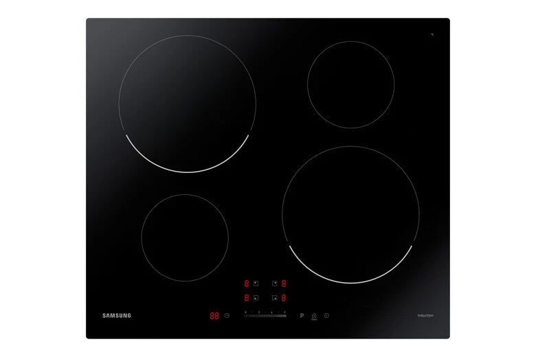 Samsung NZ64T3707AK Nero Da incasso 60 cm Piano cottura a induzione 4 Fornello(i)
