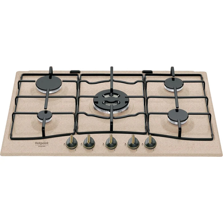 Hotpoint PCN 750 T (AV) R /HA Avena Da incasso 75 cm Gas 5 Fornello(i)