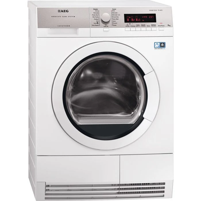 AEG T86590IH1 asciugatrice Libera installazione Caricamento frontale 9 kg A++ Bianco