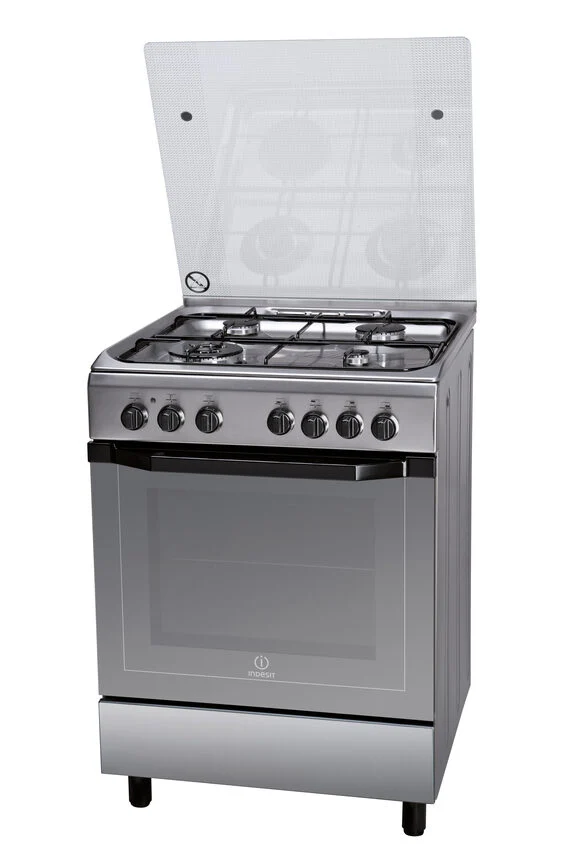 Indesit I6TMH2AF(X)/I Piano cottura Gas Acciaio inossidabile A