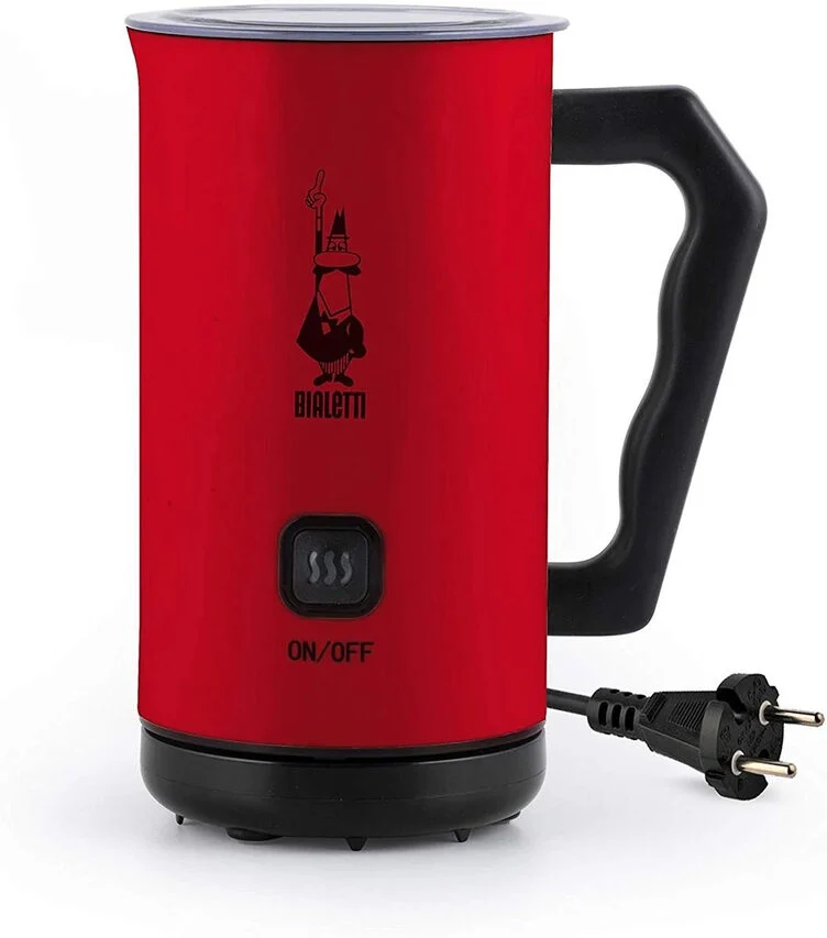 Bialetti MKF02 Schiumatore per latte automatico Rosso