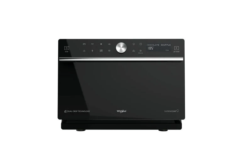 Whirlpool MWP 3391 SB Superficie piana Microonde combinato 33 L 1000 W Nero, Argento